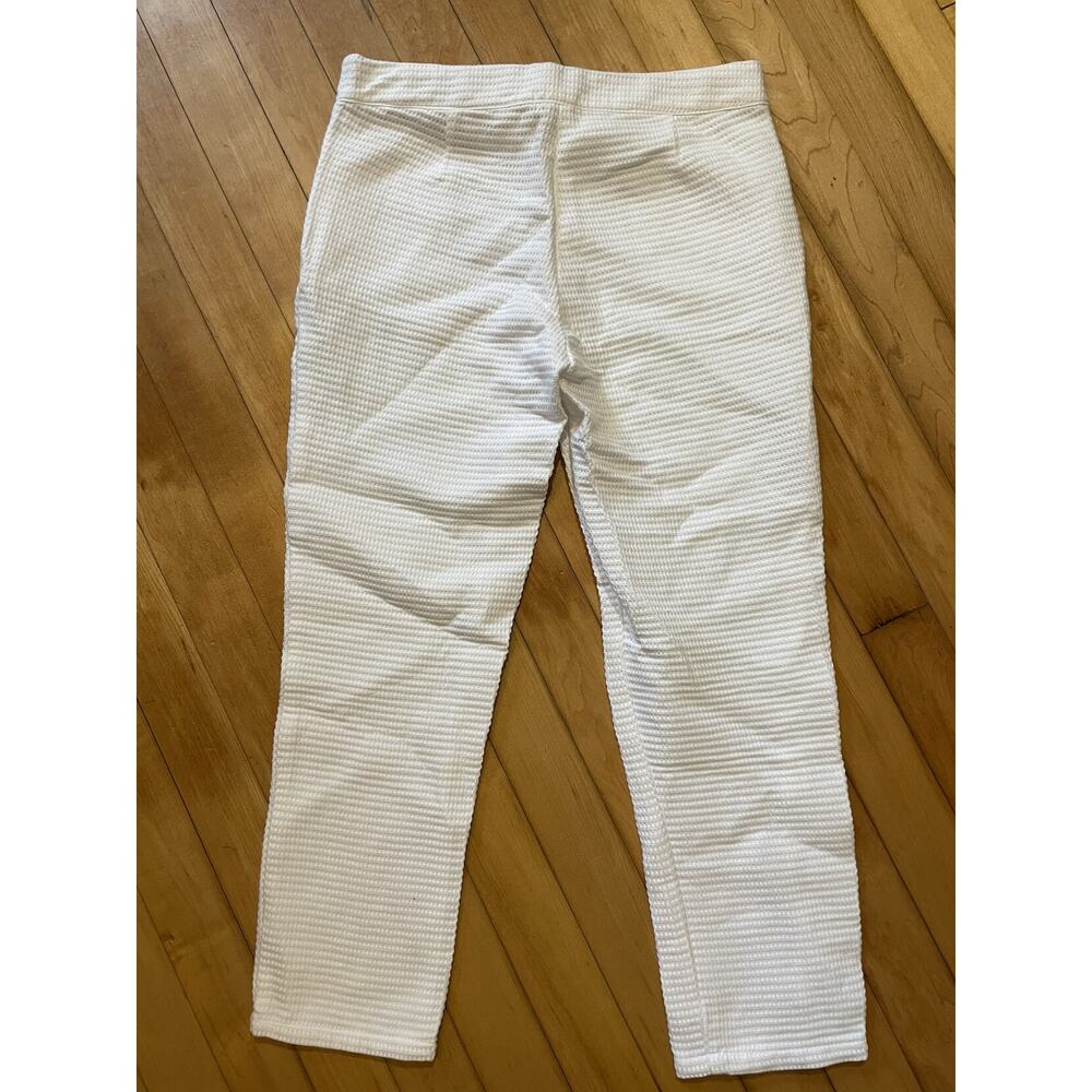 Janie & Jack White Waffle Weave Pants - Picture 6 of 6